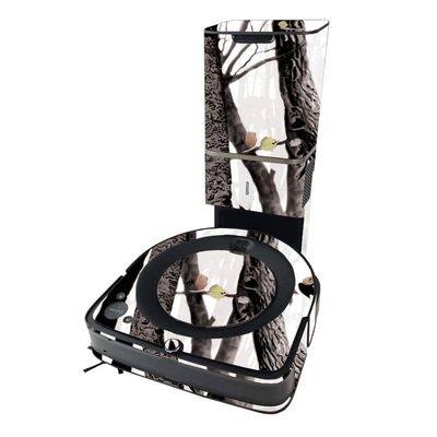 MightySkins Skin Compatible with iRobot Roomba s9+ Vacuum - Artic Camo | , Durable, and Unique Vinyl Decal wrap Cover | Easy to Apply and Change Styles | Made in The USA