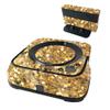MightySkins Glossy Glitter Skin Compatible with iRobot Braava Jet m6 - Gold Chips | Protective High-Gloss Glitter Finish | Easy to Apply and Change Styles | Made in The USA view 1