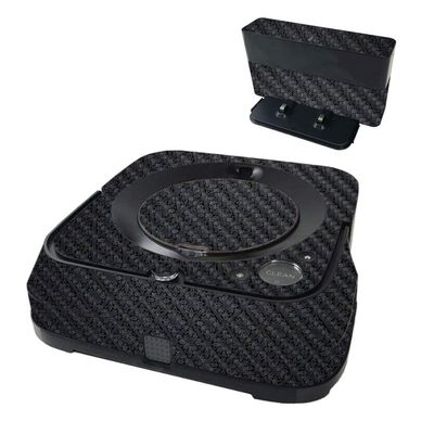 MightySkins Carbon Fiber Skin Compatible with iRobot Braava Jet m6 - Glamorous | Protective Textured Carbon Fiber Finish | Easy to Apply and Change Styles | Made in The USA