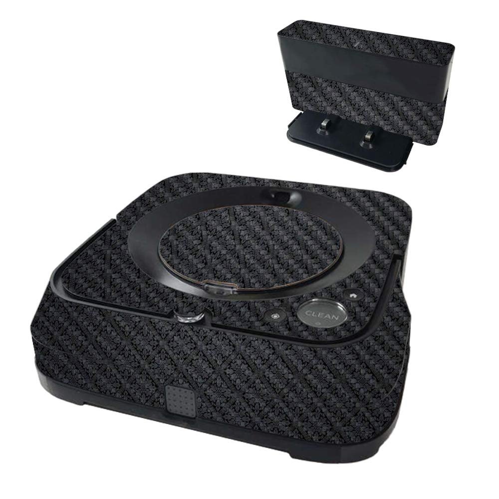 MightySkins Carbon Fiber Skin Compatible with iRobot Braava Jet m6 - Glamorous | Protective Textured Carbon Fiber Finish | Easy to Apply and Change Styles | Made in The USA