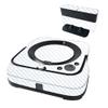 MightySkins Carbon Fiber Skin Compatible with iRobot Braava Jet m6 - Solid White | Textured Carbon Fiber Finish | Easy to Apply and Change Styles | Made in The USA view 1