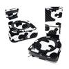 MightySkins Carbon Fiber Skin Compatible with iRobot Roomba s9+ Vacuum & Braava Jet m6 Bundle - Cow Print | Protective Textured Carbon Fiber Finish | Easy to Apply and Change Styles | Made in The USA view 1