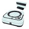 MightySkins Glossy Glitter Skin Compatible with iRobot Braava Jet m6 - Aqua Chevron | High-Gloss Glitter Finish | Easy to Apply and Change Styles | Made in The USA view 1