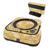 MightySkins Glossy Glitter Skin Compatible with iRobot Braava Jet m6 - Gold Tiles | Protective High-Gloss Glitter Finish | Easy to Apply and Change Styles | Made in The USA view 1