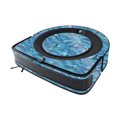 MightySkins Glossy Glitter Skin Compatible with iRobot Roomba s9 Vacuum - Dolphin Gang | High-Gloss Glitter Finish | Easy to Apply and Change Styles | Made in The USA