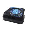 MightySkins Glossy Glitter Skin Compatible with iRobot Braava Jet m6 Minimal Coverage - Blue Flames | Protective High-Gloss Glitter Finish | Easy to Apply and Change Styles | Made in The USA view 1