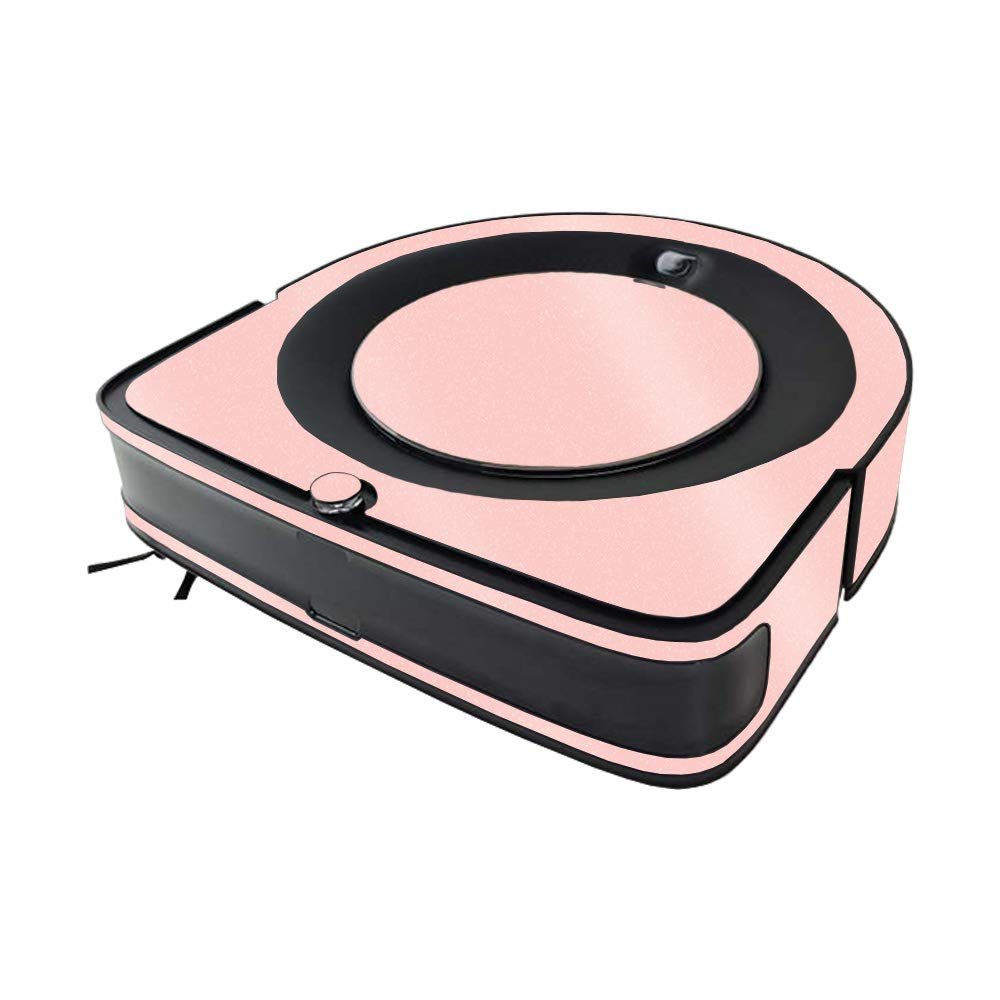 MightySkins Glossy Glitter Skin Compatible with iRobot Roomba s9 Vacuum - Solid Blush | Protective High-Gloss Glitter Finish | Easy to Apply and Change Styles | Made in The USA