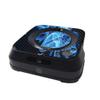MightySkins Carbon Fiber Skin Compatible with iRobot Braava Jet m6 Minimal Coverage - Blue Flames | Textured Carbon Fiber Finish | Easy to Apply and Change Styles | Made in The USA view 1