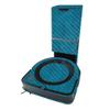 MIGHTY SKINS Carbon Fiber Skin Compatible with iRobot Roomba s9+ Vacuum - Blue Strokes Textured Carbon Fiber Finish Easy to Apply and Change Styles Made in The USA (CF-IRROS9PL-Blue Strokes) view 1