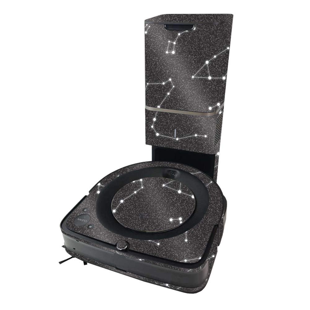 MightySkins Glossy Glitter Skin Compatible with iRobot Roomba s9+ Vacuum - Constellations | High-Gloss Glitter Finish | Easy to Apply and Change Styles | Made in The USA