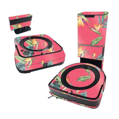 MightySkins Glossy Glitter Skin Compatible with iRobot Roomba s9+ Vacuum & Braava Jet m6 Bundle - Paradise | Protective High-Gloss Glitter Finish | Easy to Apply and Change Styles | Made in The USA