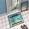 Caroline's Treasures CK4519MAT Telescope Eye Goldfish Merry Christmas Doormat 18x27 Front Door Mat Indoor Outdoor Rugs for Entryway, Non Slip Washable Low Pile, 18H X 27W view 4