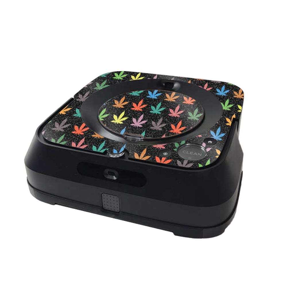 MightySkins Glossy Glitter Skin Compatible with iRobot Braava Jet m6 Minimal Coverage - Sticky Icky Icky | High-Gloss Glitter Finish | Easy to Apply and Change Styles | Made in The USA