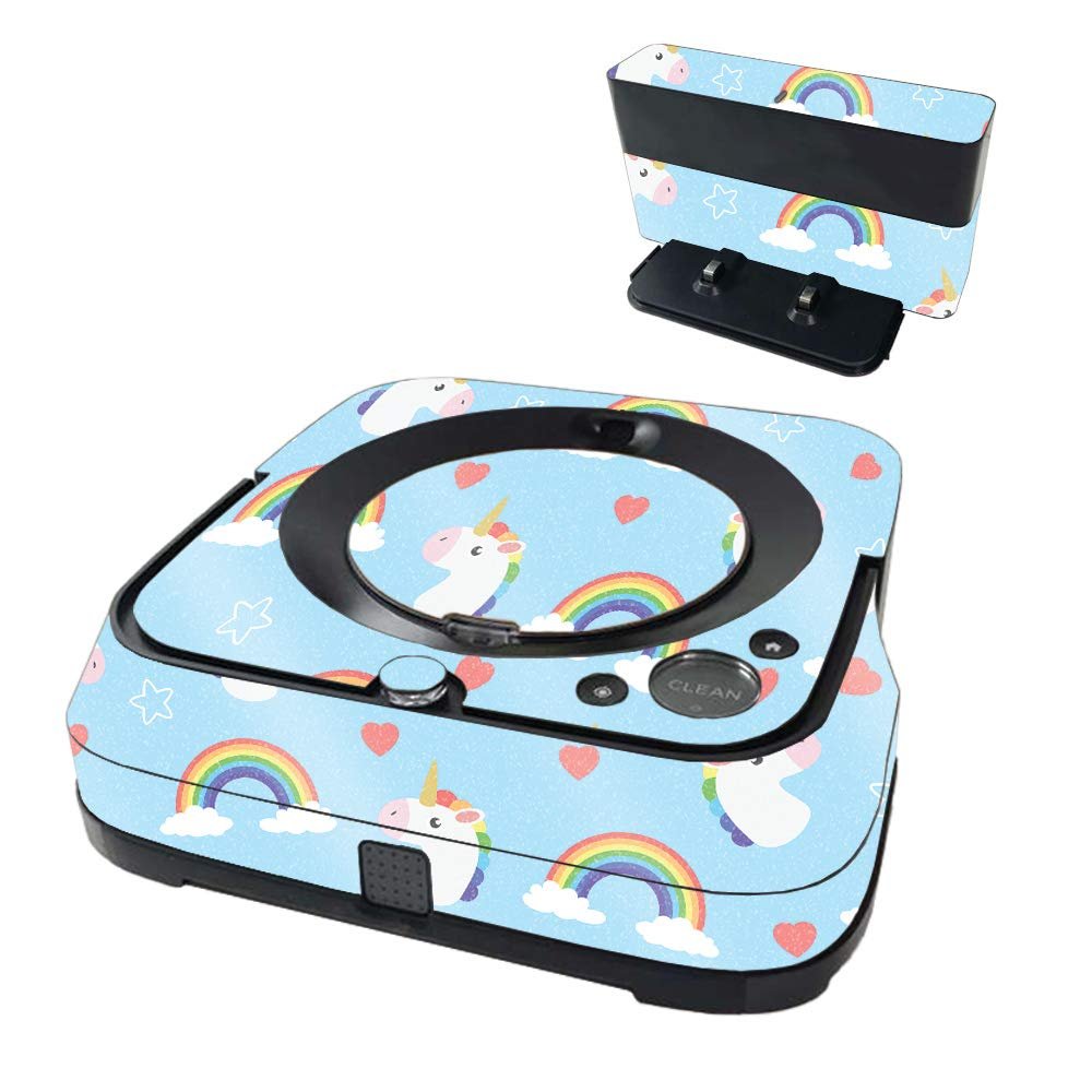 MightySkins Glossy Glitter Skin Compatible with iRobot Braava Jet m6 - Unicorn Perfection | High-Gloss Glitter Finish | Easy to Apply & Change Style | Made in The USA
