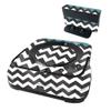 MightySkins Glossy Glitter Skin Compatible with iRobot Braava Jet m6 - Teal Chevron | High-Gloss Glitter Finish | Easy to Apply and Change Styles | Made in The USA view 1