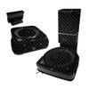 MightySkins Carbon Fiber Skin Compatible With iRobot Roomba s9+ Vacuum & Braava Jet m6 Bundle - Deep Space | Protective Textured Carbon Fiber Finish | Easy To Apply and Change Styles | Made in the USA view 1