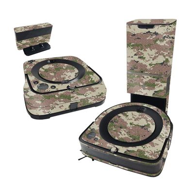 MightySkins Glossy Glitter Skin Compatible with iRobot Roomba s9+ Vacuum & Braava Jet m6 Bundle - Urban Camo | Protective High-Gloss Glitter Finish | Easy to Apply and Change Styles | Made in The USA