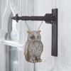 K&K Interiors 17075A 11.5 Inch Silver & Gold Metalic Owl Arrow Replacement view 2