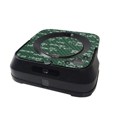 MightySkins Carbon Fiber Skin Compatible with iRobot Braava Jet m6 Minimal Coverage - Equation Board | Textured Carbon Fiber Finish | Easy to Apply and Change Styles | Made in The USA