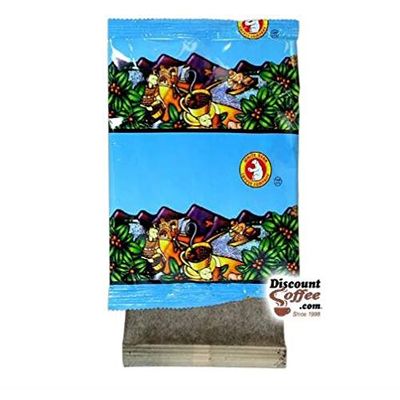 4 Cup Hotel Coffee Filter Packs | White Bear Brand | Medium Roast | 200 Count | Filter Pouches