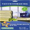 4 Pack Combo 2 Extra Jumbo 51"x40" and 2 Extra Large 51"x47" Double Seal Waterproof Vacuum Storage Bags - Airtight, for Clothes, Blankets, Comforters, Pillows, Bedding, Closet Organizing, Towels view 1
