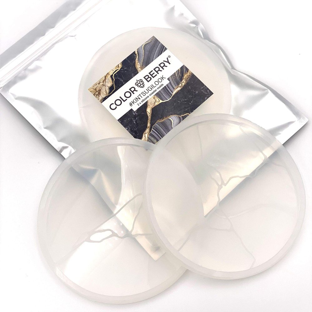 Colorberry Silicone Mold - Kintsugi, Pkg of 2