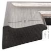 Craig Frames Resilience, 24 x 32 Inch Picture Frame Matted to Display a 20 x 28 Inch Photo, Distressed Silver view 3