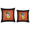 Clown Showman Ringmaster Circus Big Top Festival Birthday Throw Pillow view 3