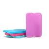 Cool Coolers by Fit & Fresh 4 Pack XL Slim Ice Packs, Quick Freeze Space Saving Reusable Ice Packs for Lunch Boxes or Coolers, Multi view 2