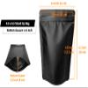 Chamigon 100 Pack Matte Black Stand Up Bags - 4.3x6.3 Inches Smell Proof Resealable Zipper Pouch Bag, Heat Sealable Foil Packaging Sample Pouches for Food Storage view 2