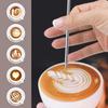 iHeartYard Espresso Milk Frothing Pitcher, Stainless Steel 300Z/900ML Coffee Milk Frother Cup with Decorating Art Pen for Espresso Machine, Latte Art view 2
