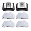 2 HEPA + 4 Foam & Felt Filters Compatible with Shark Navigator Lift-Away Deluex NV350, NV351, NV352, NV355, NV356E, NV357, NV360, NV370, NV391, UV440, UV490, UV540, Part # XFF350 & XHF350 view 1