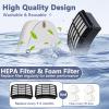2 HEPA + 4 Foam & Felt Filters Compatible with Shark Navigator Lift-Away Deluex NV350, NV351, NV352, NV355, NV356E, NV357, NV360, NV370, NV391, UV440, UV490, UV540, Part # XFF350 & XHF350 view 4