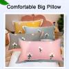 Feelme Rectangular Headboard Pillow, Support Pillow Headboard/Bed Sofa Reading Pillow, Removable Backrest Pillow Positioning Support Plate view 2