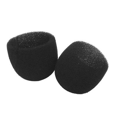 angwang Black Round Ball Shape Microphone Cap Windscreen Grill Inner Foams Sponge for SM58 SLX24 PGX24 PG58 BETA58A Mic Cover