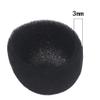 angwang Black Round Ball Shape Microphone Cap Windscreen Grill Inner Foams Sponge for SM58 SLX24 PGX24 PG58 BETA58A Mic Cover view 2