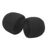 angwang Black Round Ball Shape Microphone Cap Windscreen Grill Inner Foams Sponge for SM58 SLX24 PGX24 PG58 BETA58A Mic Cover view 3