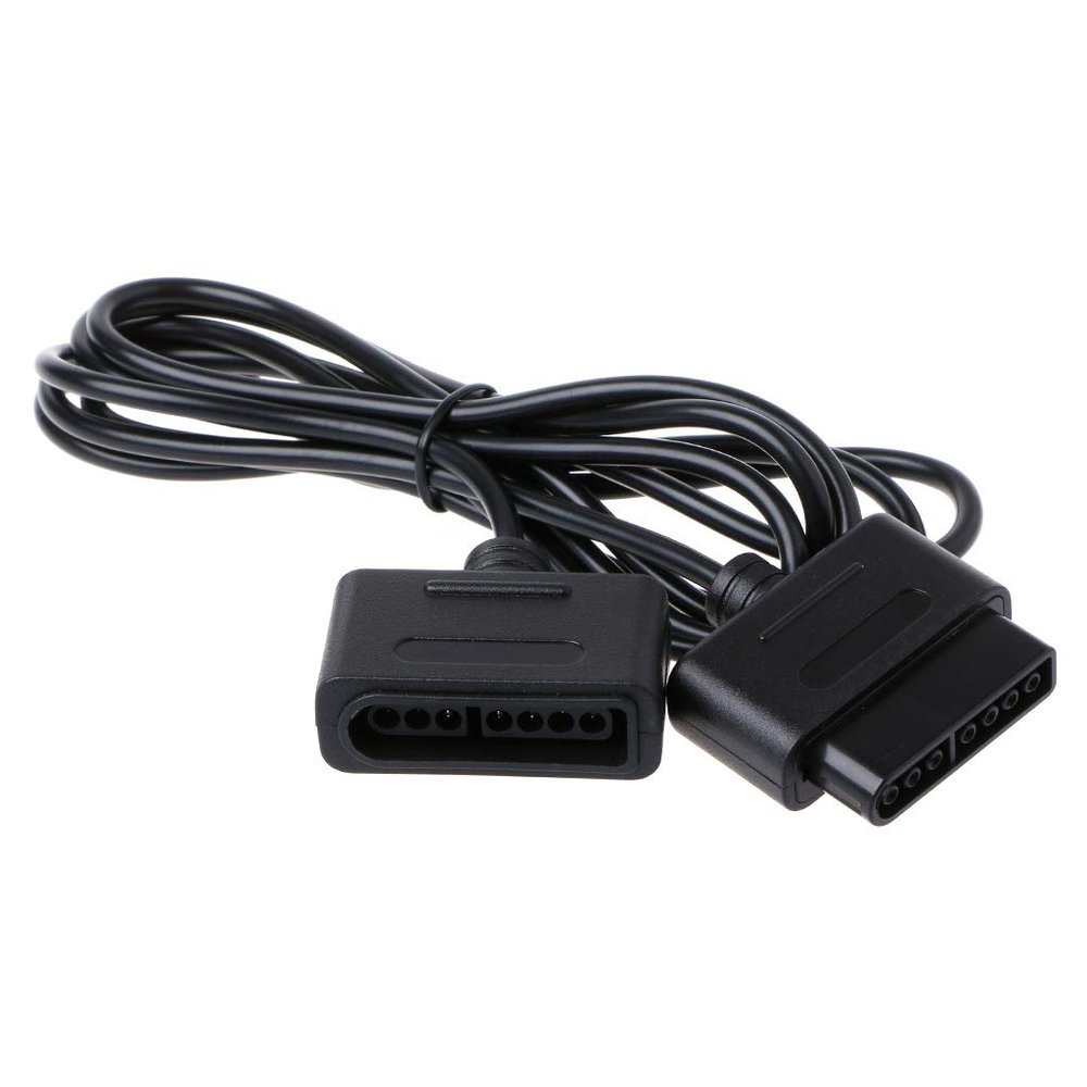 angwang 1.8m 5.91ft Extension Cable Cord for SNES Controller Retro-Duo FC Twin