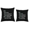 Jane Austen Gifts for Women and Men Books Author Spell Out Throw Pillow view 3