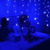 Butterfly Curtain Fairy Lights USB Plug in,8 Modes 120 LED 19.7FT Firefly Twinkle Timer String Lights with Remote, Waterproof Copper Wire for Bedroom Patio Christmas Wedding Party Dorm (Blue) view 4