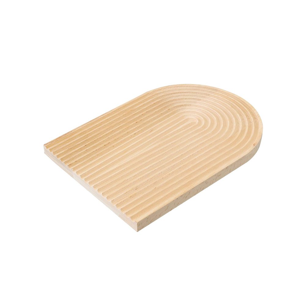 ANOVEL Wooden Serving Tray Decorative Platter for Coffee Table,Dining Tables,Decorative Display,Countertop,Kitchen Vanity Serve Tray