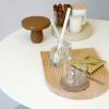 ANOVEL Wooden Serving Tray Decorative Platter for Coffee Table,Dining Tables,Decorative Display,Countertop,Kitchen Vanity Serve Tray view 2