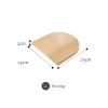 ANOVEL Wooden Serving Tray Decorative Platter for Coffee Table,Dining Tables,Decorative Display,Countertop,Kitchen Vanity Serve Tray view 4