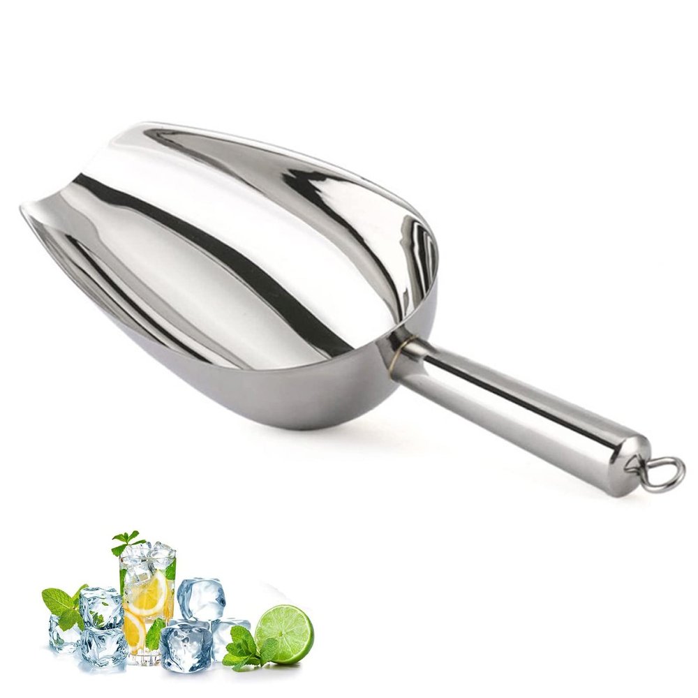 Stainless Steel Ice Scoop for Freezer