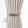 Curtain Tiebacks Leaves Shape Curtain Tiebacks, Golden Bathroom Curtain Holdbacks, Simple Spring Curtain Straps, Bedroom Creative Wall Decoration, No Installation Required view 2