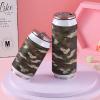 14oz Stainless Steel Tumbler with Lid & Straw-Double Wall Vacuum Insulated Insulated Travel Mug,Green Camouflage Water Bottle Coffee Beverage Drinks Cup for Adults Kids view 4
