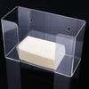 EXCEART 1pc Wall Mounted Acrylic Disposable Gloves Rack Tissue Box Holder for Easy Organization of Disposable Gloves and Tissues for Home and Shop Use view 2