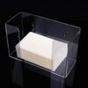 EXCEART 1pc Wall Mounted Acrylic Disposable Gloves Rack Tissue Box Holder for Easy Organization of Disposable Gloves and Tissues for Home and Shop Use view 4