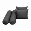 Prolinemax 5PC Outdoor Daybed Mattress Bolster Pillow Fitted Sheet Cover Only S.4 Twin Knife Edge AD003 view 3