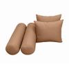 Prolinemax 5PC Outdoor Daybed Mattress Bolster Pillow Fitted Sheet Cover Only S.4 Twin Knife Edge AD104 view 3